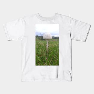 Mushroom on a Hill Kids T-Shirt